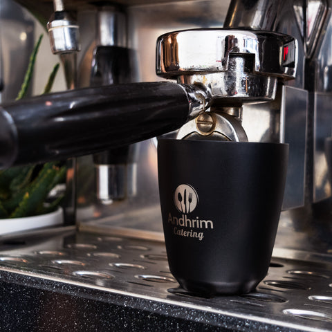 Laser engraving on a HuskeeSteel cup